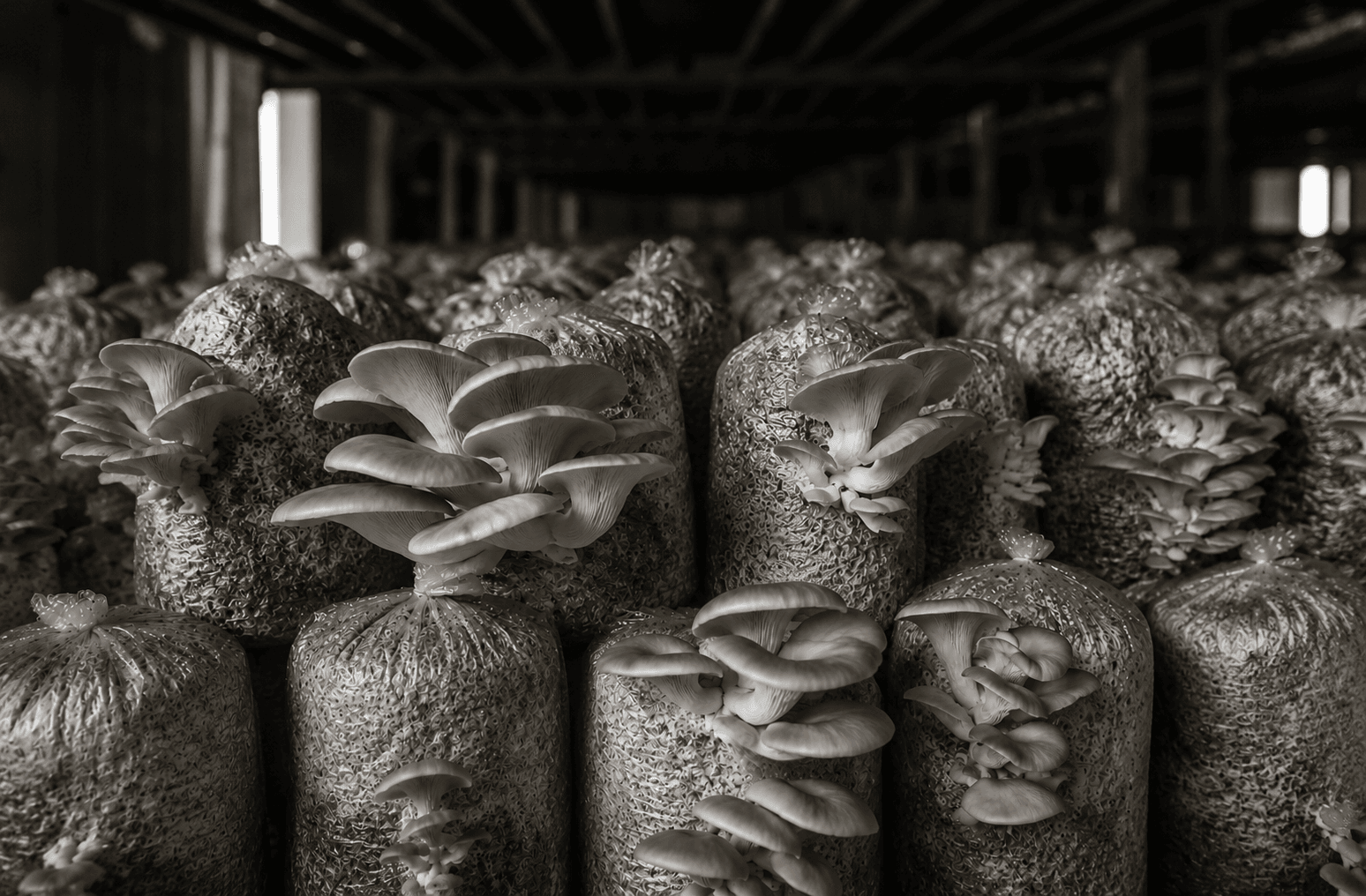 Mushroom forest